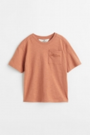HM  T-shirt oversize avec poche de poitrine