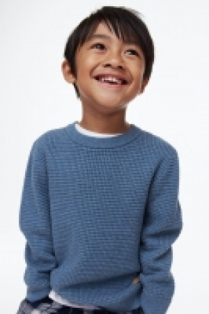 Pull en maille gaufrée de coton 6.99 €