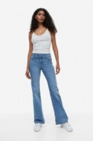 Flared Low Jeans