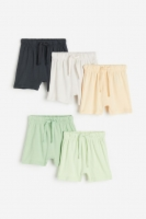 HM  Lot de 5 shorts en jersey de coton