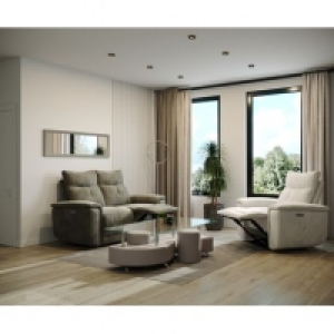 But Modern Living ADAM tissu gris beige