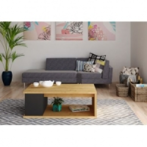 avec coffre DESPACITO Imitation chêne et Noir 129.99 €