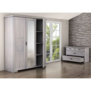 CAMILLE imitation chêne blanchi et gris 199.99 €