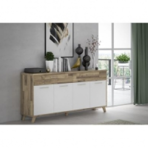 RICCIANO Imitation chêne et blanc 399.99 €