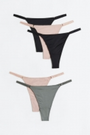 Lot de 5 culottes Thong 6.99 €