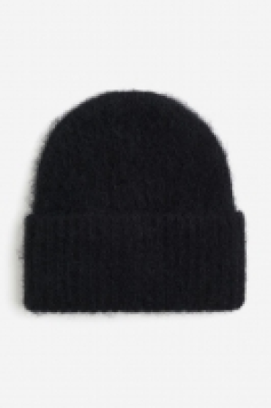 Bonnet en maille côtelée de laine mélangée 21.99 €