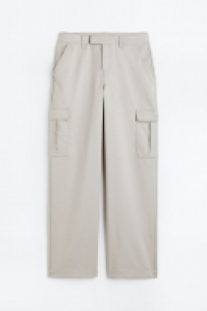 HM  Pantalon cargo droit