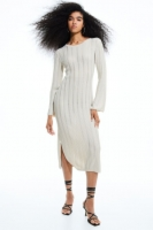 Robe moulante en maille côtelée 16.99 €