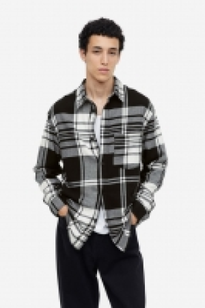 HM  Chemise Relaxed Fit en flanelle