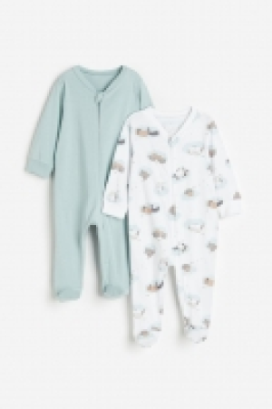 Lot de 2 pyjamas zippés 11.99 €