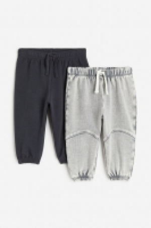 Lot de 2 pantalons jogger 12.99 €