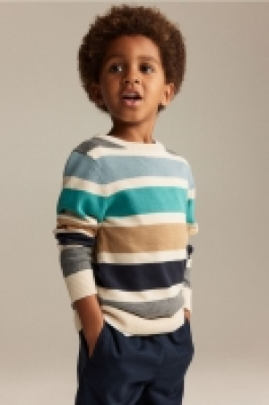 Pull jacquard en coton 6.99 €
