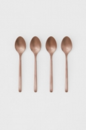 HM  Lot de 4 cuillères à café