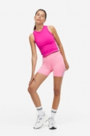 HM  Short de sport moulant DryMove avec détails mesh