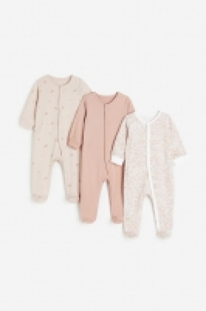 HM  Lot de 3 pyjamas en coton