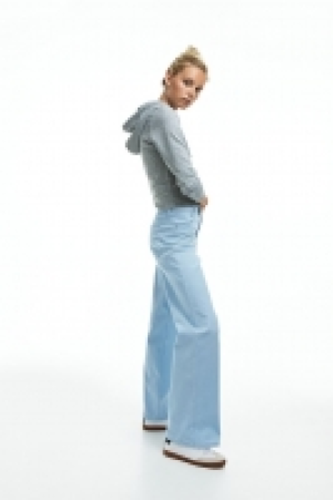 HM  Pantalon ample en twill