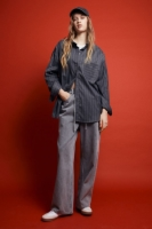 HM  Chemise oversize en flanelle