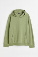 HM  Hoodie gaufré Relaxed Fit