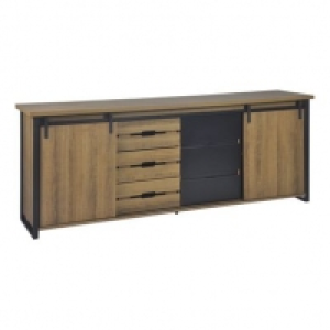 CAISSE imitation chêne et noir 319.99 €