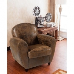 But Time  CLUB tissu microfibre marron