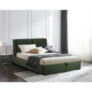 But  sommier STAN en velours vert