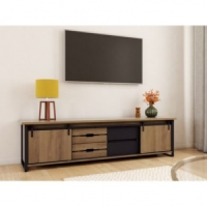 CAISSE imitation chêne et noir 369.99 €