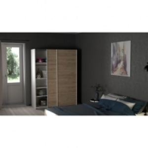 But  L.150 cm ELEGANCE MINI blanc et imitation chêne