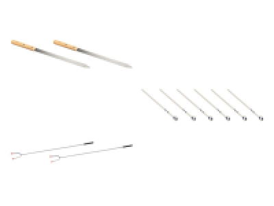 GRILLMEISTER Brochettes de barbecue