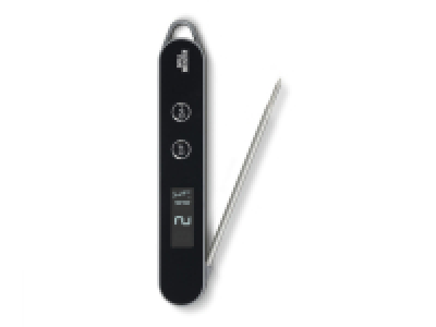 GRILLMEISTER Thermomètre pour barbecue numérique pliable GKGT 12 B1