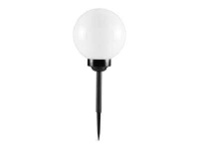 Lidl  LIVARNO home Balise solaire globe à LED, Ø 20 cm, 0,02 W