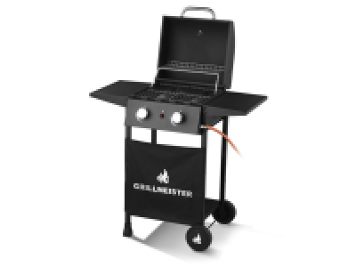 Lidl  GRILLMEISTER Barbecue à gaz Memphis, 2 zones de cuisson