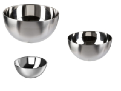 ERNESTO® Set de 3 saladiers en acier inoxydable