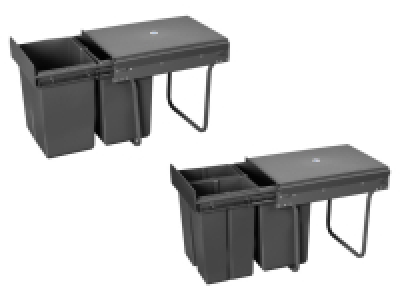 LIVARNO home Poubelle encastrable, 40 ou 38 L