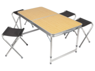 Lidl  Rocktrail Set table et tabourets de camping