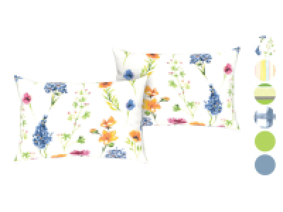 LIVARNO home Lot de 2 taies doreiller, 50 x 70 cm