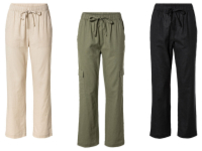 esmara® Pantalon en lin femme