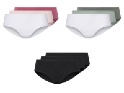 esmara® Lot de 3 hipsters femme