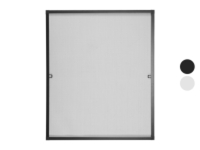 LIVARNO home Fenêtre moustiquaire en aluminium, 130 x 150 cm