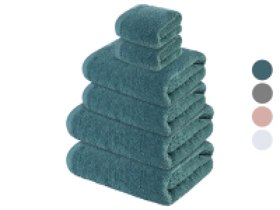 LIVARNO home Set de 6 serviettes éponge