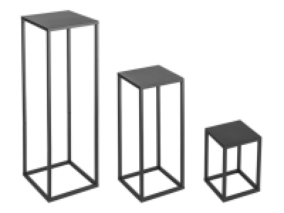 LIVARNO home Set de 3 supports de plantes