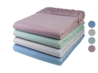 LIVARNO home Drap housse en jersey, 180-200 x 200 cm