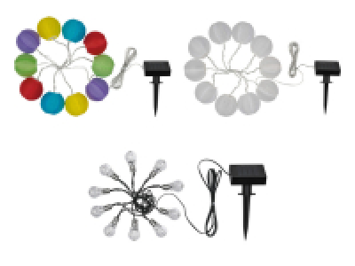 LIVARNO home Guirlande lumineuse solaire