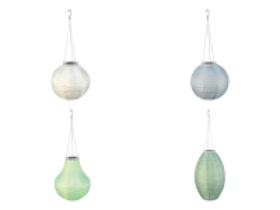 LIVARNO home Lampion solaire à LED, Ø 22 cm