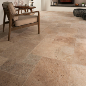 Travertin sol et mur int&eacute;rieur naturel mat multiformat, Travertino